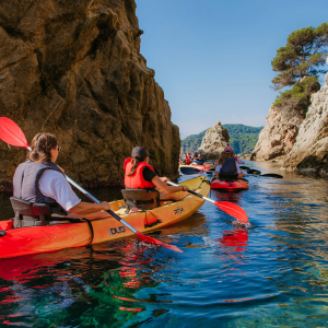 Kayak en Lloret de Mar