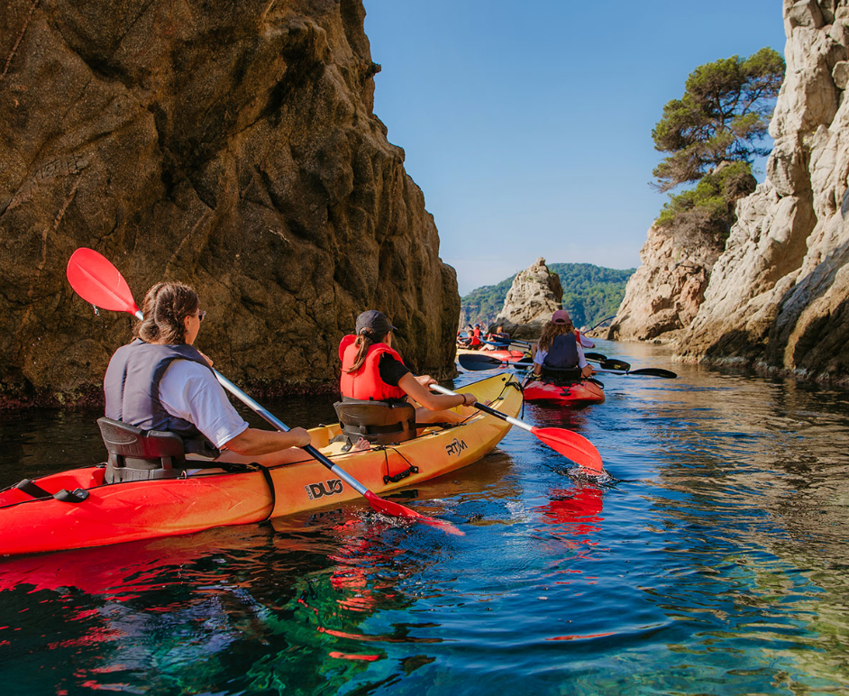 Kayak en Lloret de Mar