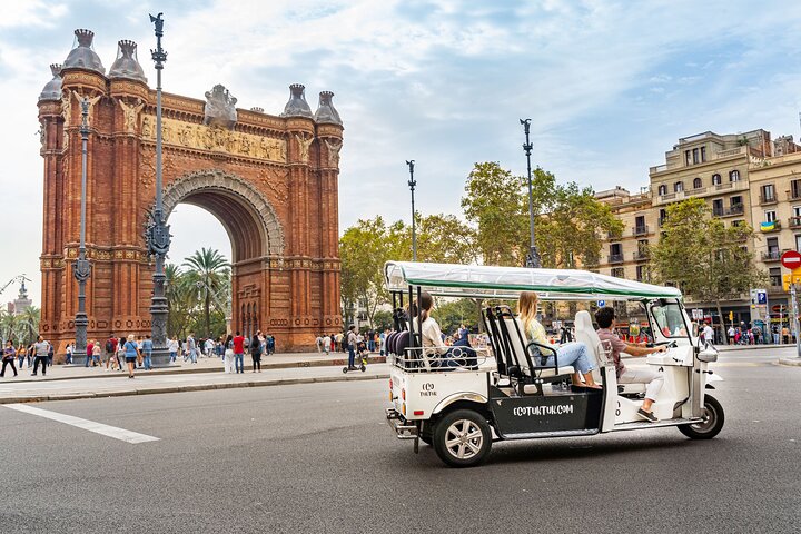 En Tuk Tuk por Barcelona
